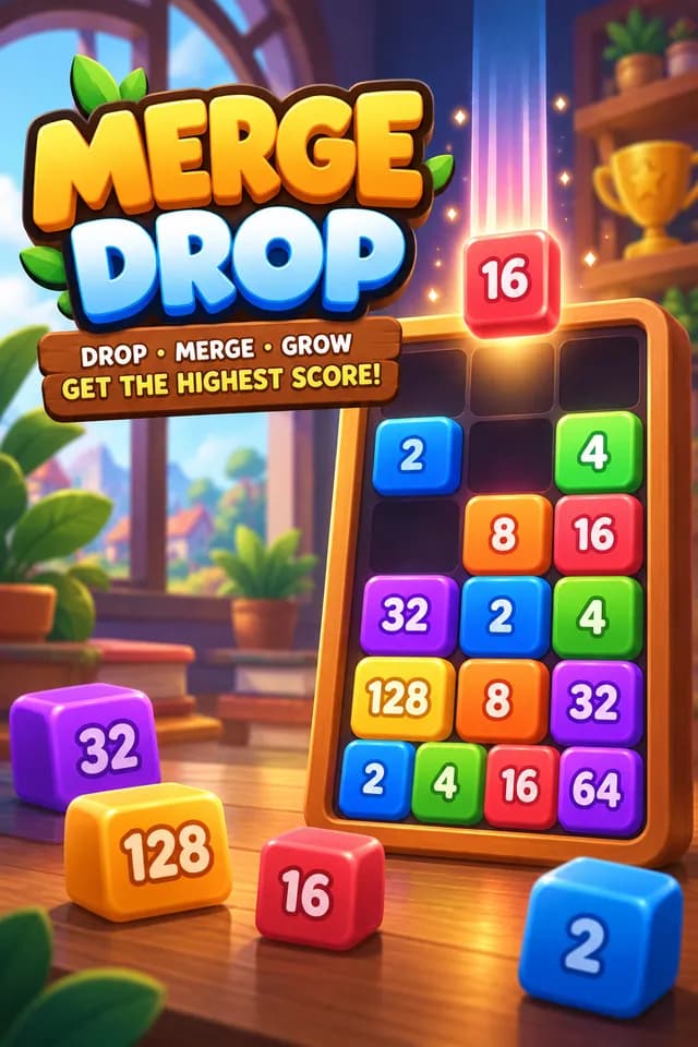 Merge Drop game cover